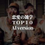 【Top10】AI恋愛雑学